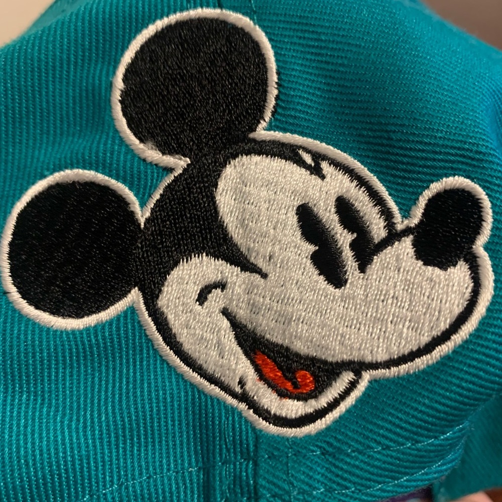 VTG Disney Mickey Mouse Big M Spellout Snapback - Picture 5 of 8